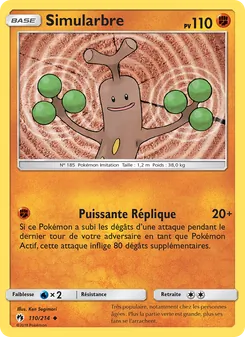 Simularbre, Tonnerre Perdu, n° 110