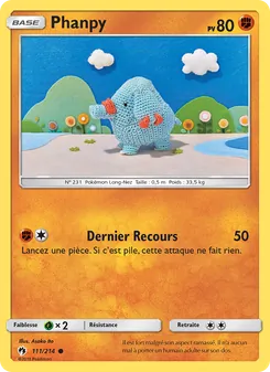 Phanpy, Tonnerre Perdu, n° 111