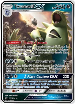 Tyranocif GX, Tonnerre Perdu, n° 121