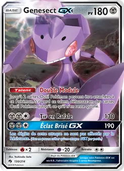 Genesect GX, Tonnerre Perdu, n° 130