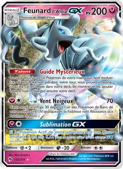 Feunard d’Alola GX, Tonnerre Perdu, n° 132