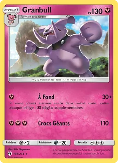 Granbull, Tonnerre Perdu, n° 138