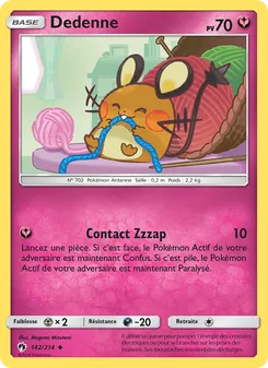 Dedenne, Tonnerre Perdu, n° 142