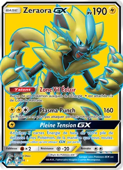 Zeraora GX, Tonnerre Perdu, n° 201