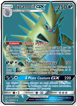 Tyranocif GX, Tonnerre Perdu, n° 203