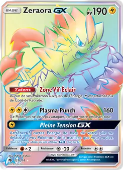 Zeraora GX, Tonnerre Perdu, n° 221