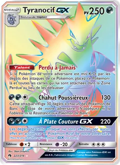 Tyranocif GX, Tonnerre Perdu, n° 223