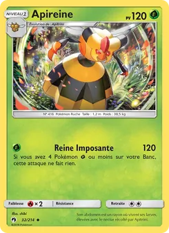 Apireine, Tonnerre Perdu, n° 32