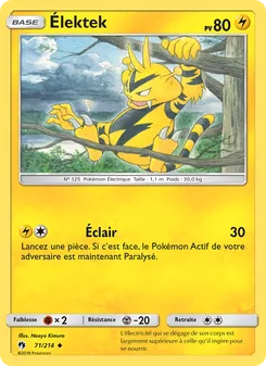 Élektek, Tonnerre Perdu, n° 71