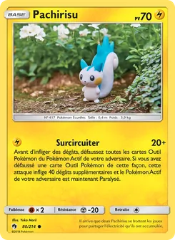 Pachirisu, Tonnerre Perdu, n° 80