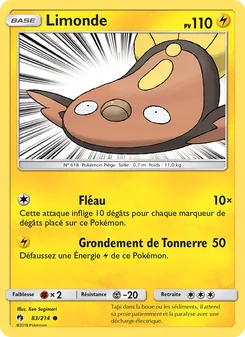 Limonde, Tonnerre Perdu, n° 83