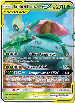 Celebi et Florizarre GX, Duo de Choc, n° 1
