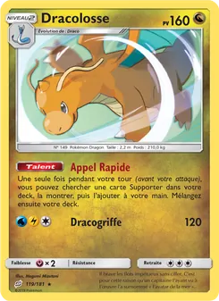 Dracolosse, Duo de Choc, n° 119