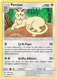 Persian, Duo de Choc, n° 126