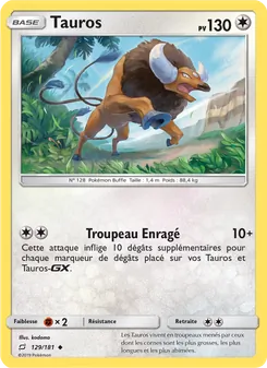 Tauros, Duo de Choc, n° 129
