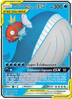 Magicarpe et Wailord GX, Duo de Choc, n° 160