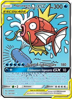 Magicarpe et Wailord GX, Duo de Choc, n° 161