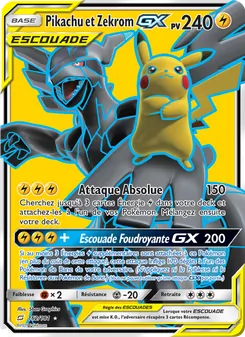 Pikachu et Zekrom GX, Duo de Choc, n° 162