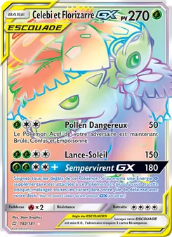 Celebi et Florizarre GX, Duo de Choc, n° 182