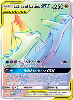 Latias et Latios GX, Duo de Choc, n° 190