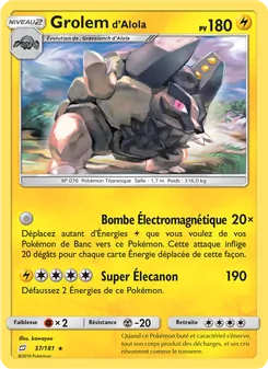 Grolem d’Alola, Duo de Choc, n° 37