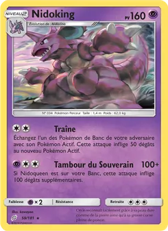 Nidoking, Duo de Choc, n° 59