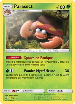Parasect, Duo de Choc, n° 7