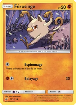 Férosinge, Duo de Choc, n° 71