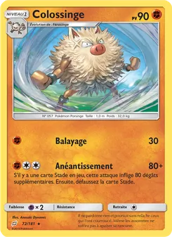 Colossinge, Duo de Choc, n° 72