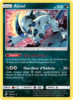Absol, Duo de Choc, n° 88