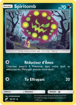 Spiritomb, Duo de Choc, n° 89