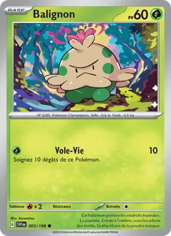 Balignon, Écarlate et Violet, n° 003