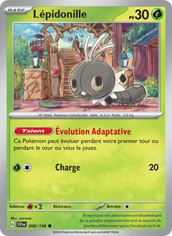 Lépidonille, Écarlate et Violet, n° 008