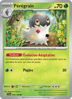 Pérégrain, Écarlate et Violet, n° 009