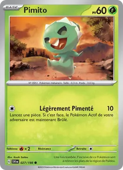 Pimito, Écarlate et Violet, n° 027
