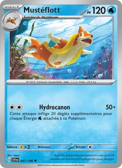 Mustéflott, Écarlate et Violet, n° 047