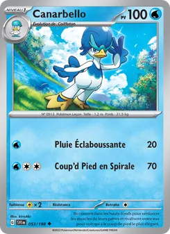 Canarbello, Écarlate et Violet, n° 053