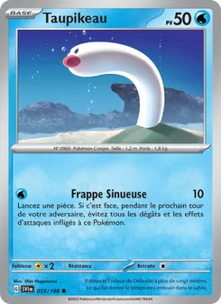 Taupikeau, Écarlate et Violet, n° 055