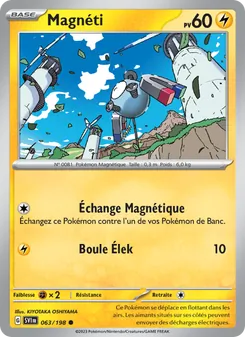 Magnéti, Écarlate et Violet, n° 063
