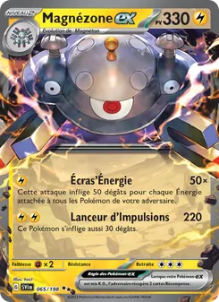 Magnézone-ex, Écarlate et Violet, n° 065