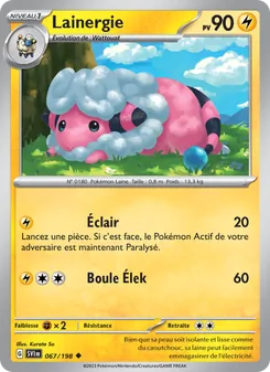 Lainergie, Écarlate et Violet, n° 067