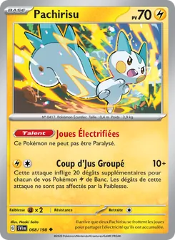 Pachirisu, Écarlate et Violet, n° 068