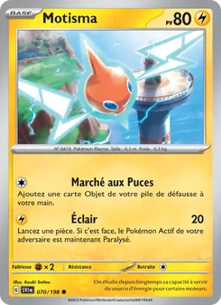 Motisma, Écarlate et Violet, n° 070