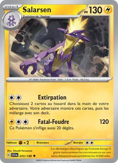 Salarsen, Écarlate et Violet, n° 072