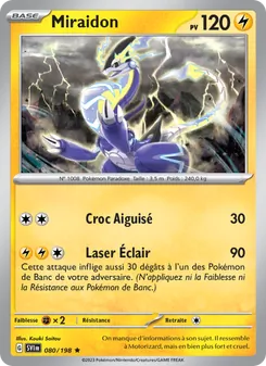 Miraidon, Écarlate et Violet, n° 080