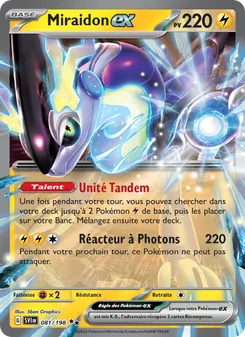 Miraidon-ex, Écarlate et Violet, n° 081
