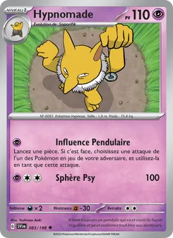Hypnomade, Écarlate et Violet, n° 083