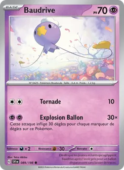 Baudrive, Écarlate et Violet, n° 089