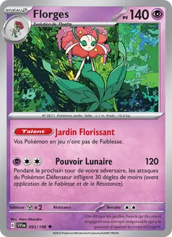 Florges, Écarlate et Violet, n° 093