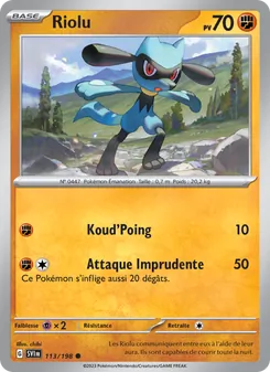 Riolu, Écarlate et Violet, n° 113